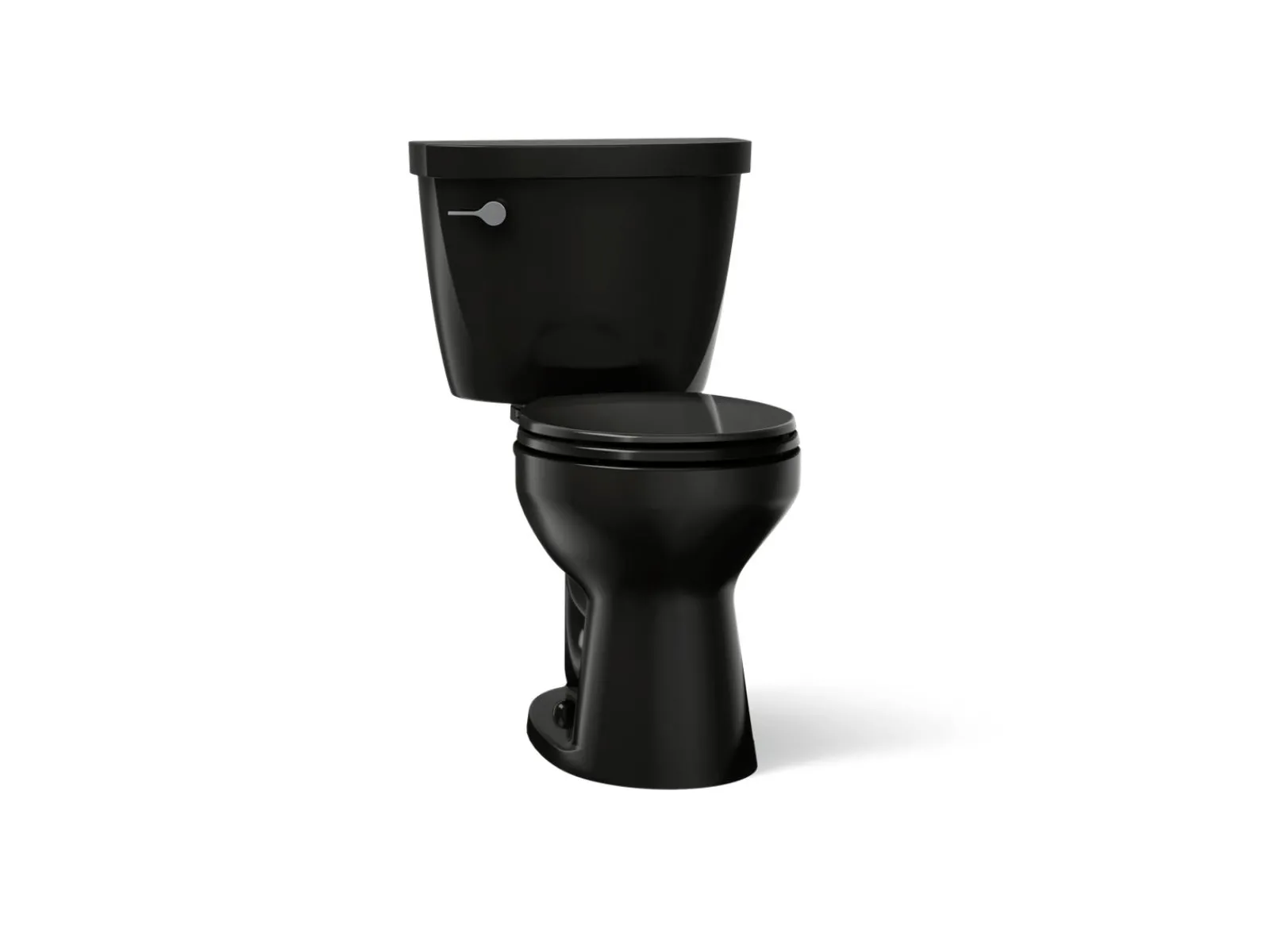 Two-piece round-front toilet, 1.6 gpf^Kohler New