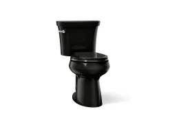 Two-piece round-front toilet, 1.28 gpf^Kohler New