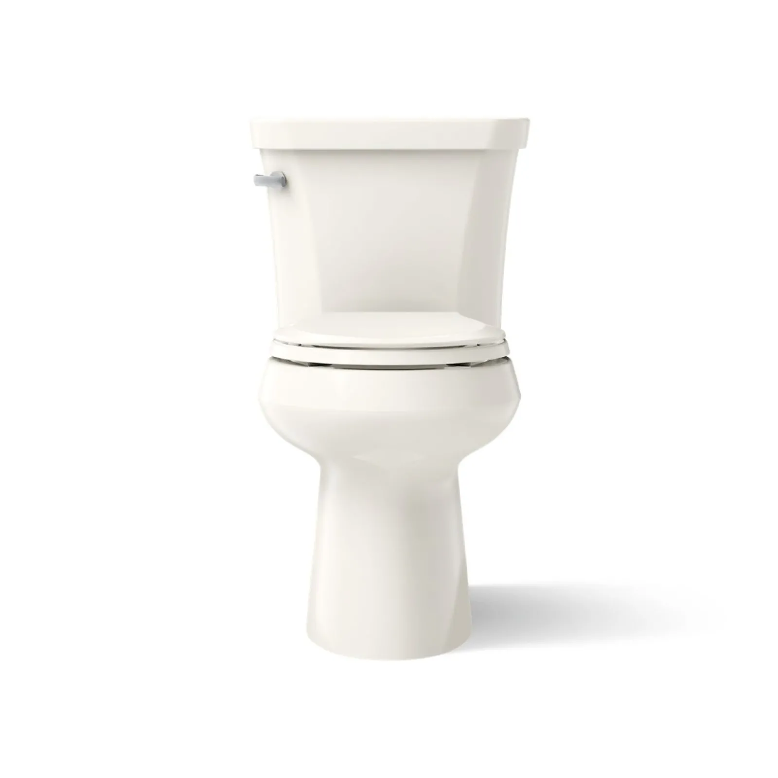 Two-piece round-front toilet, 1.28 gpf^Kohler New