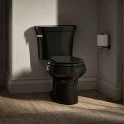 Two-piece round-front toilet, 1.28 gpf^Kohler Best