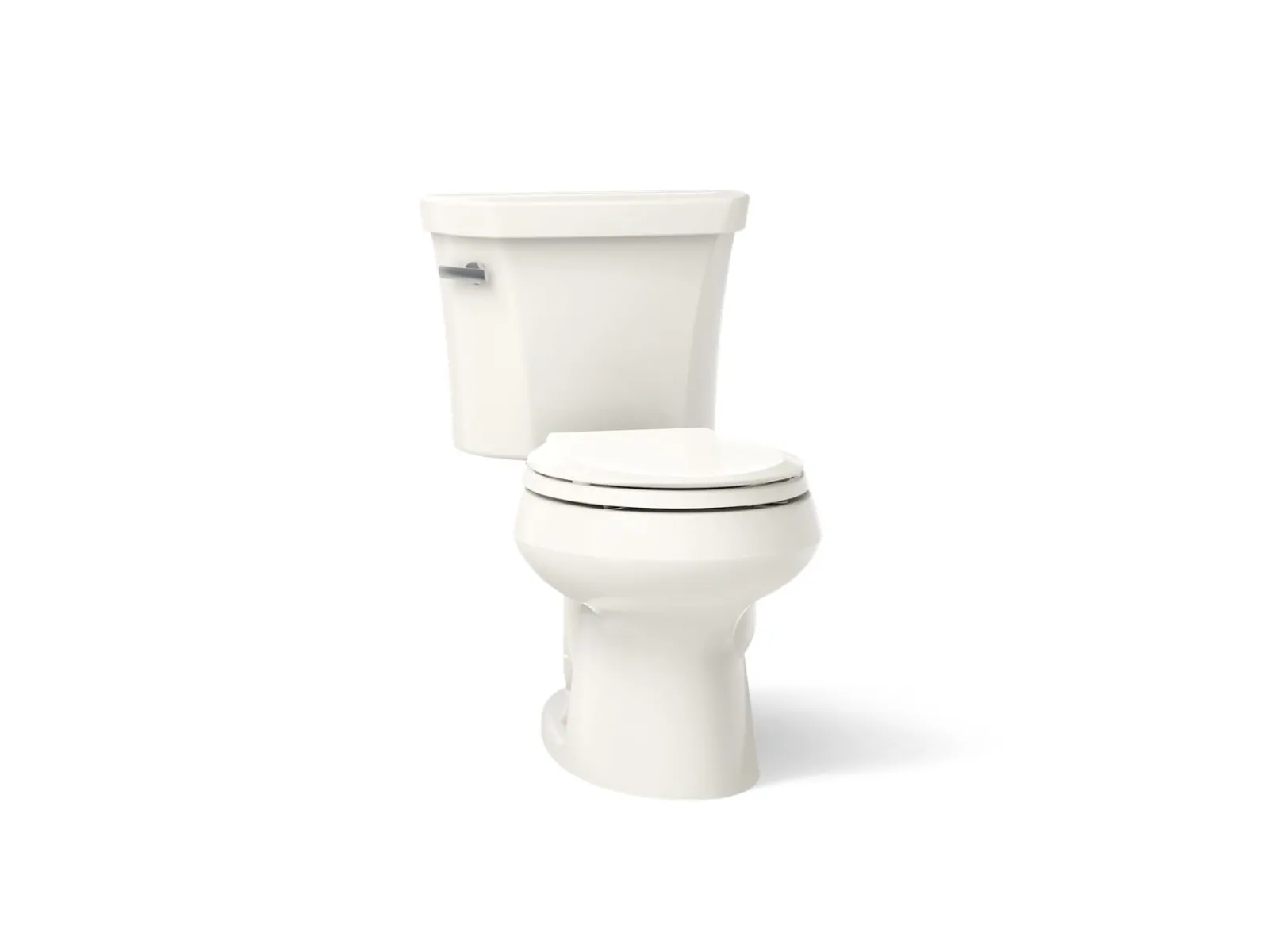 Two-piece round-front toilet, 1.6 gpf^Kohler Outlet