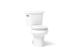 Two-piece round-front toilet, 1.28 gpf^Kohler Best