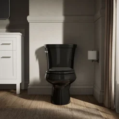 Two-piece round-front toilet, 1.28 gpf^Kohler Best