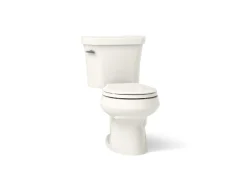 Two-piece round-front toilet, 1.28 gpf^Kohler Best