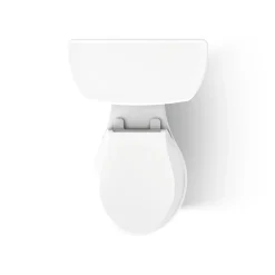 Two-piece round-front toilet, 1.28 gpf^Kohler Clearance