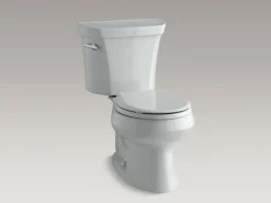 Two-piece round-front toilet, 1.28 gpf^Kohler Clearance