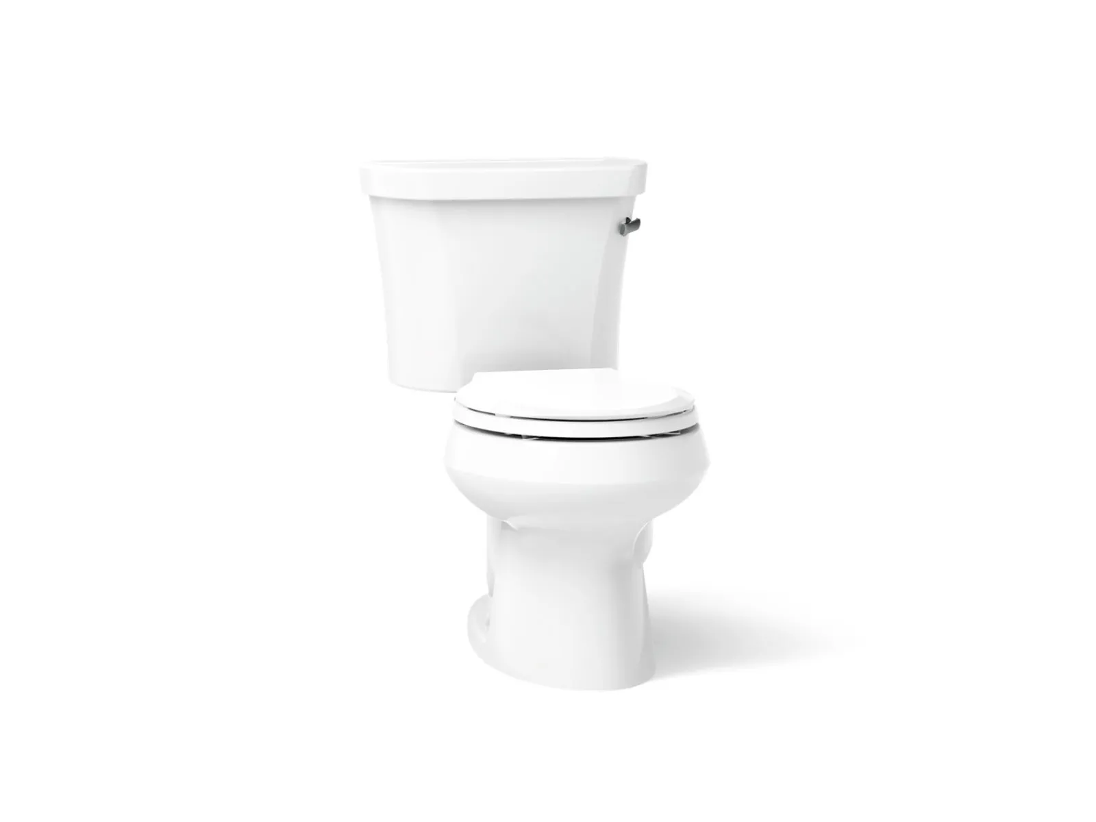 Two-piece round-front toilet, 1.28 gpf^Kohler Best