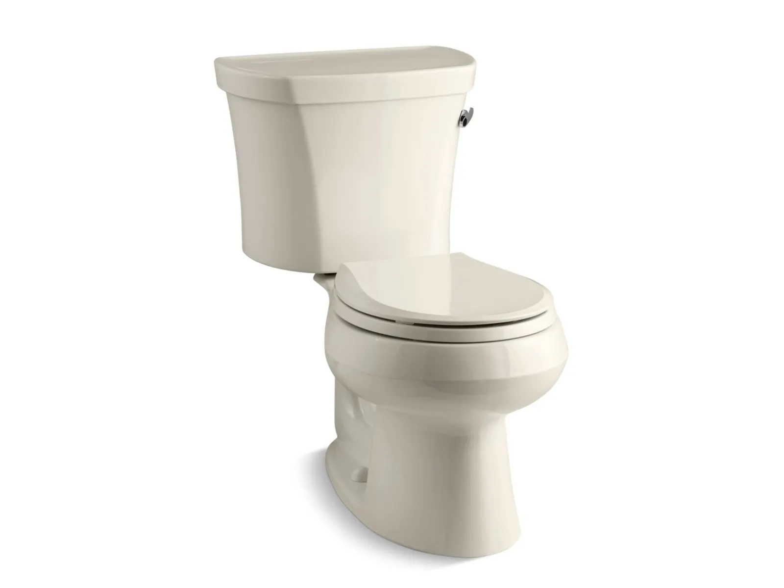 Two-piece round-front toilet, 1.28 gpf^Kohler Best