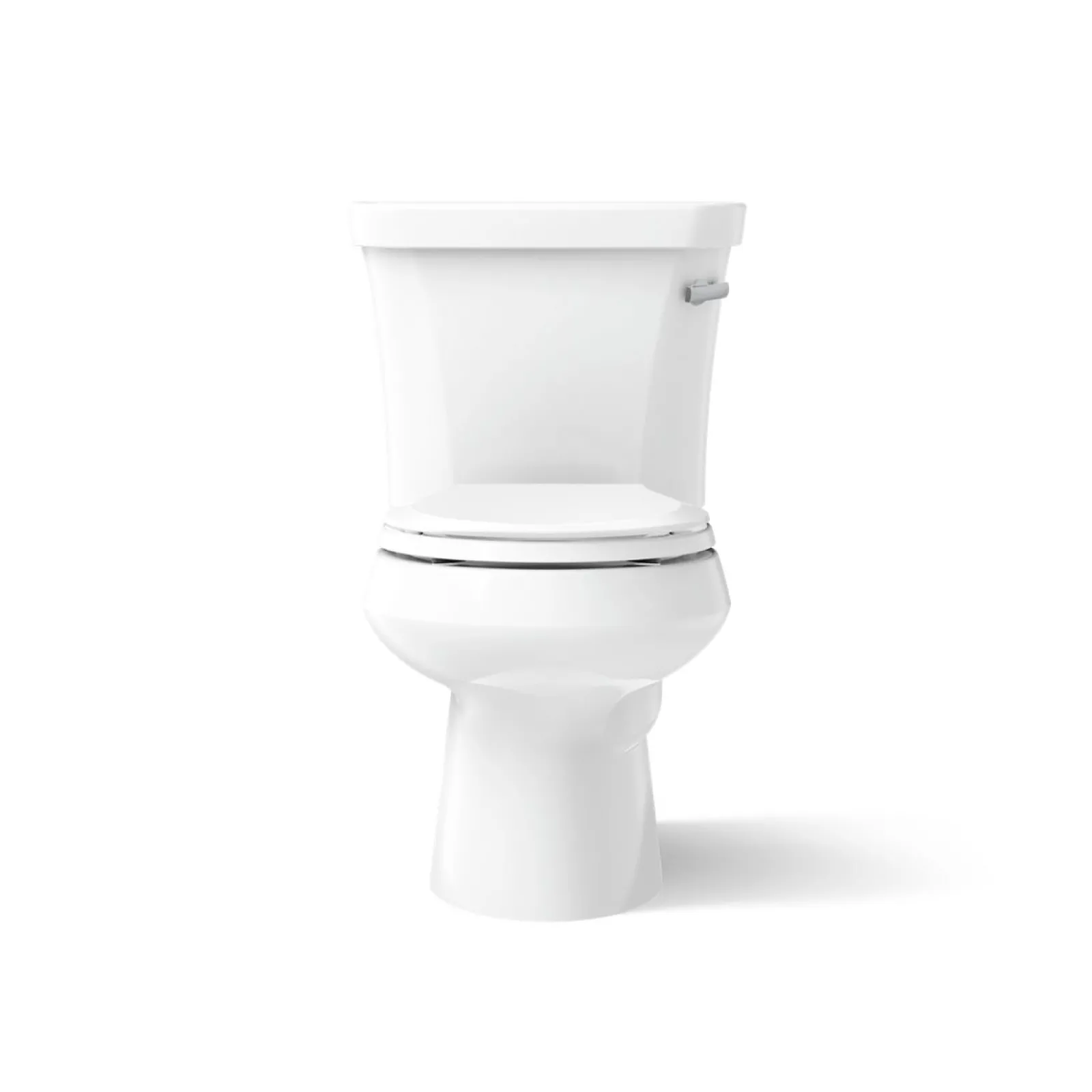 Two-piece round-front toilet, 1.28 gpf^Kohler Best
