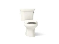 Two-piece round-front toilet, 1.28 gpf^Kohler Outlet