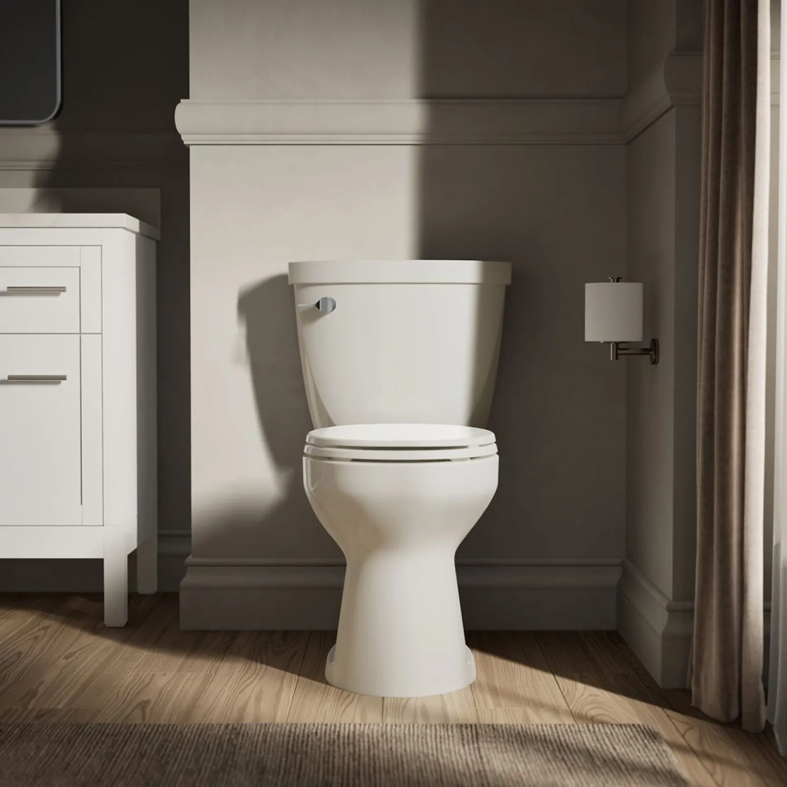 Two-piece round-front toilet, 1.6 gpf^Kohler Online