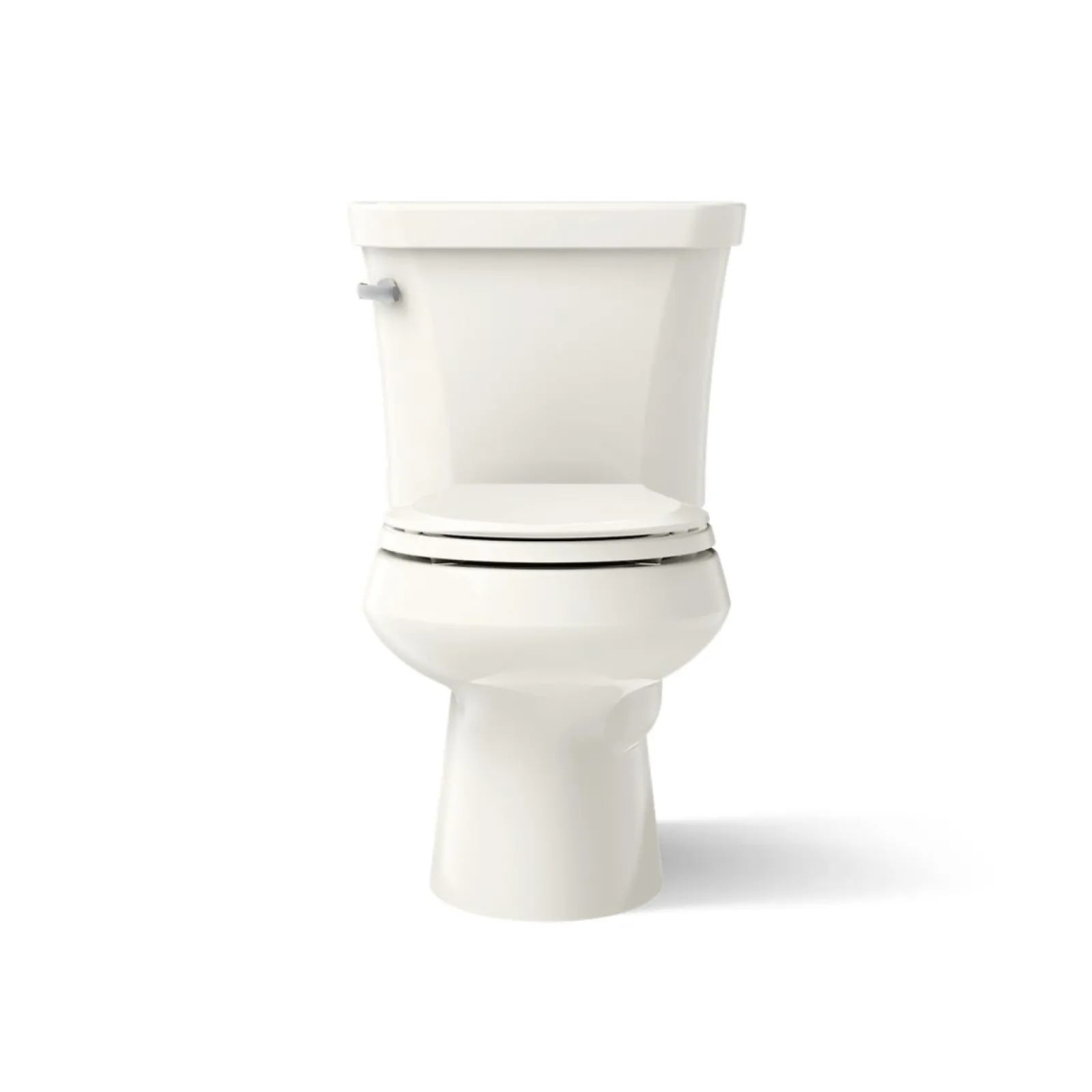 Two-piece round-front toilet, 1.28 gpf^Kohler Outlet
