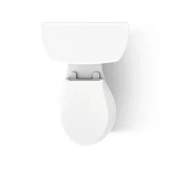 Two-piece round-front toilet, 1.28 gpf^Kohler Clearance