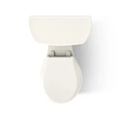 Two-piece round-front toilet, 1.28 gpf^Kohler Clearance