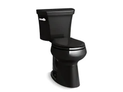 Two-piece round-front toilet, 1.28 gpf^Kohler Clearance