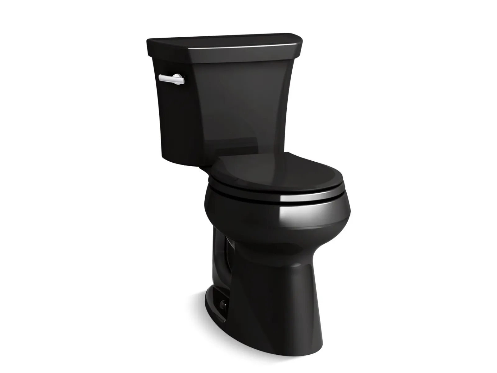 Two-piece round-front toilet, 1.28 gpf^Kohler Clearance