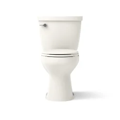 Two-piece round-front toilet, 1.28 gpf^Kohler Clearance