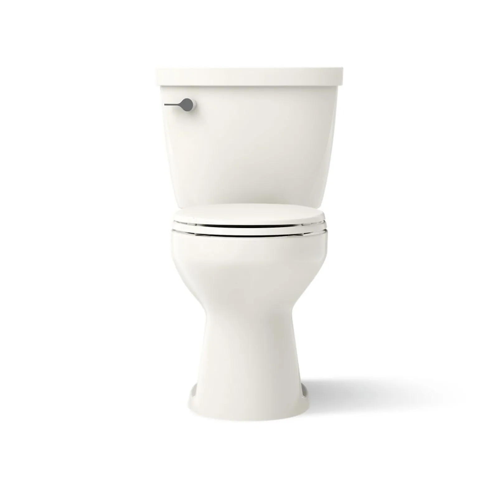 Two-piece round-front toilet, 1.28 gpf^Kohler Clearance