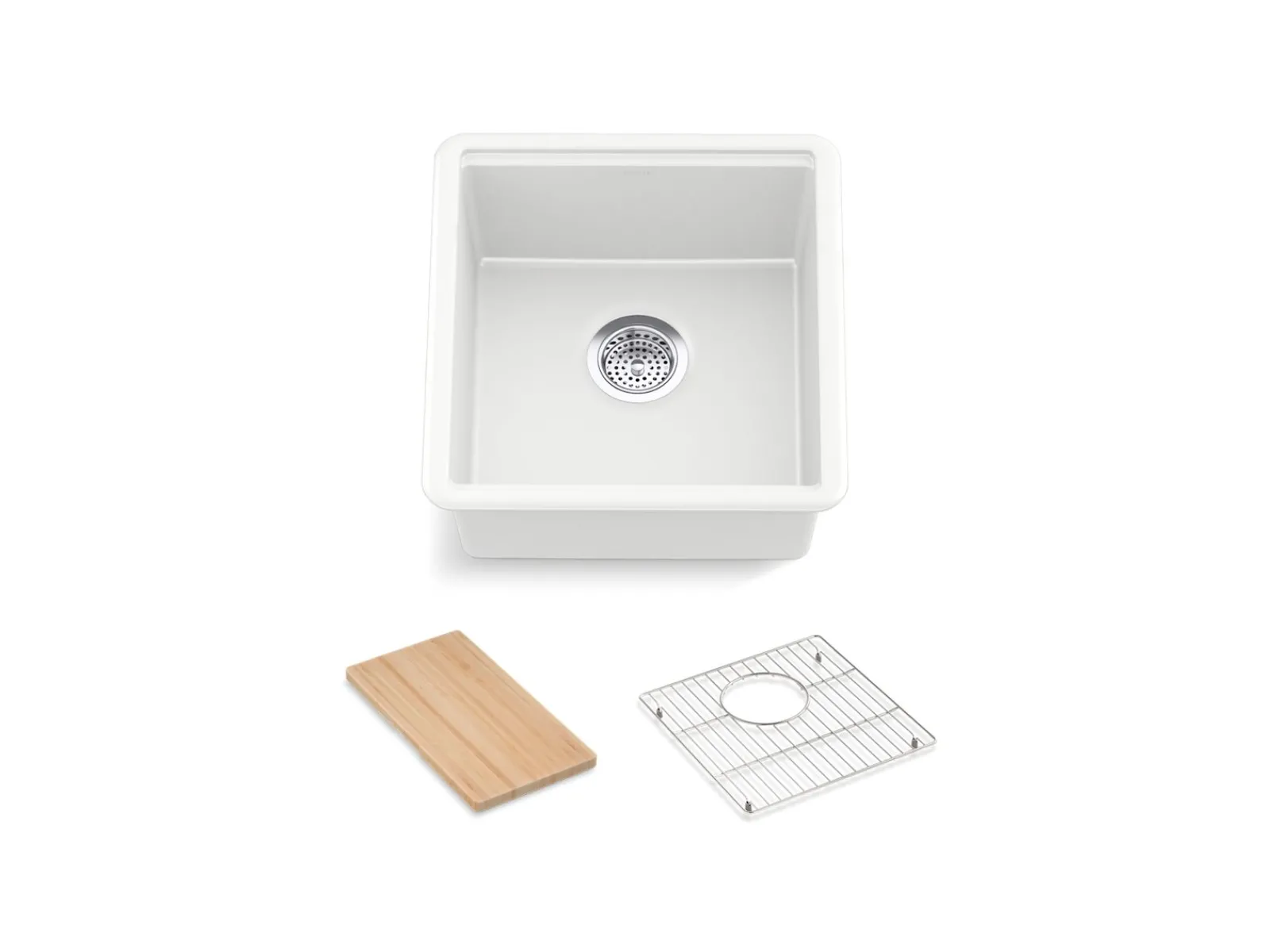 17-1/2" undermount bar sink with accessories^Kohler New