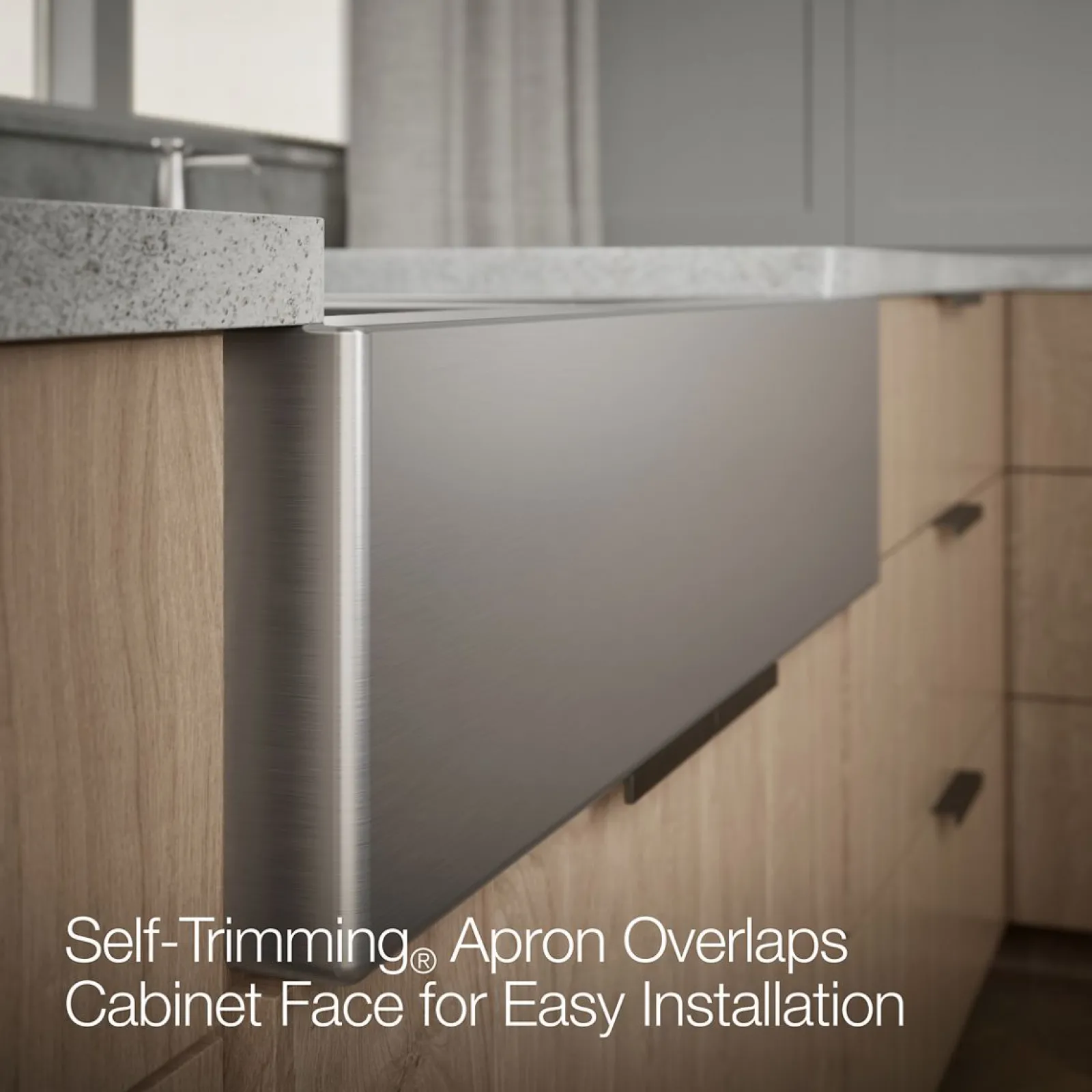 35-1/2" undermount double-bowl farmhouse kitchen sink with accessories^Kohler Discount