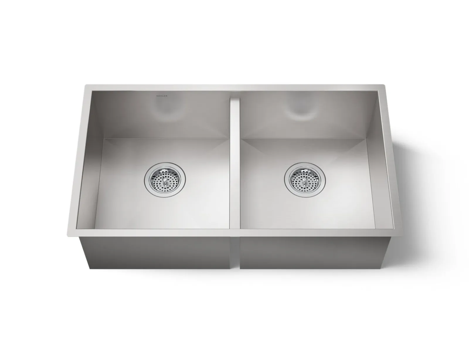 32" undermount double-bowl kitchen sink^Kohler Clearance