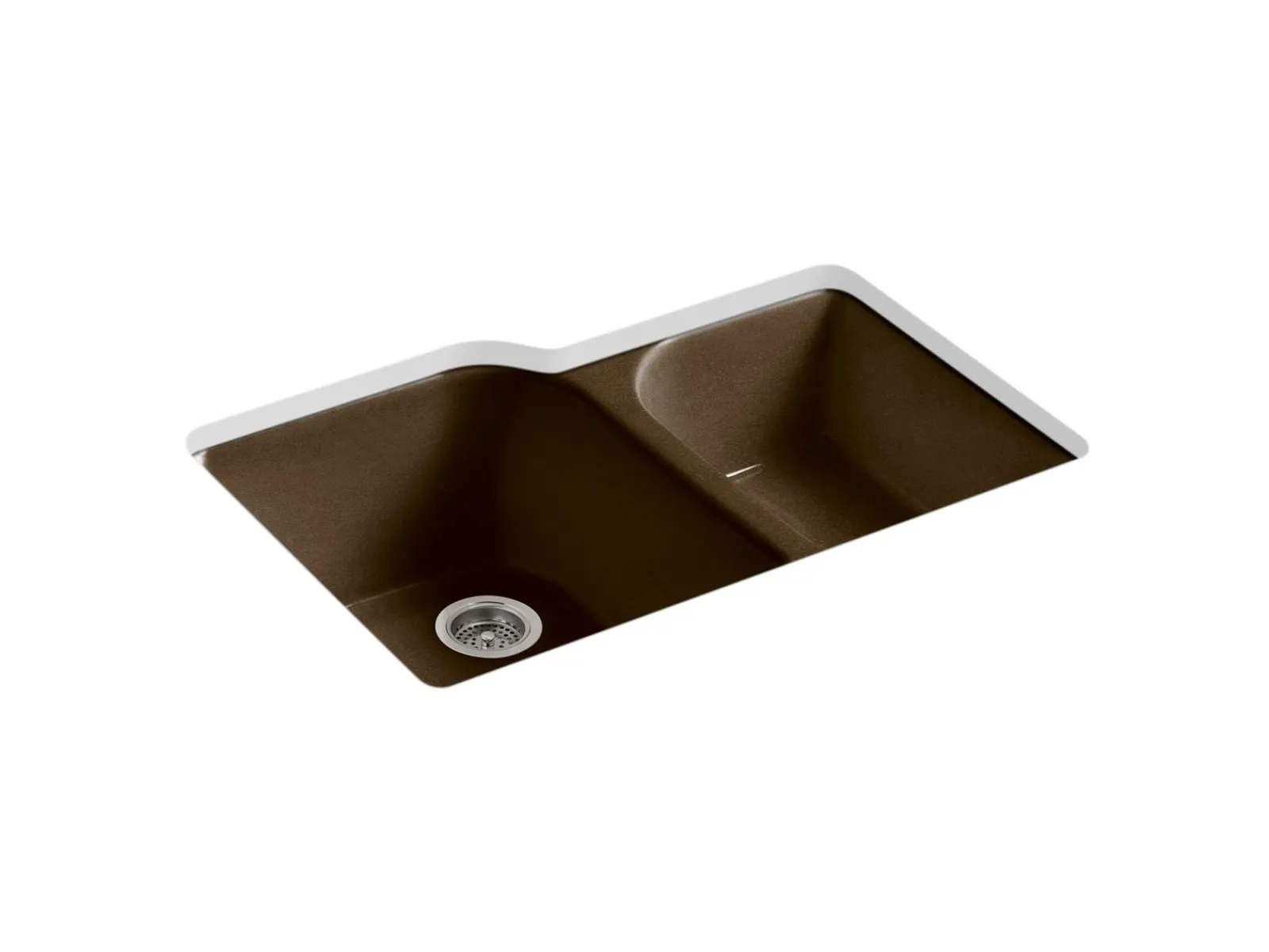 33" undermount double-bowl kitchen sink^Kohler Online