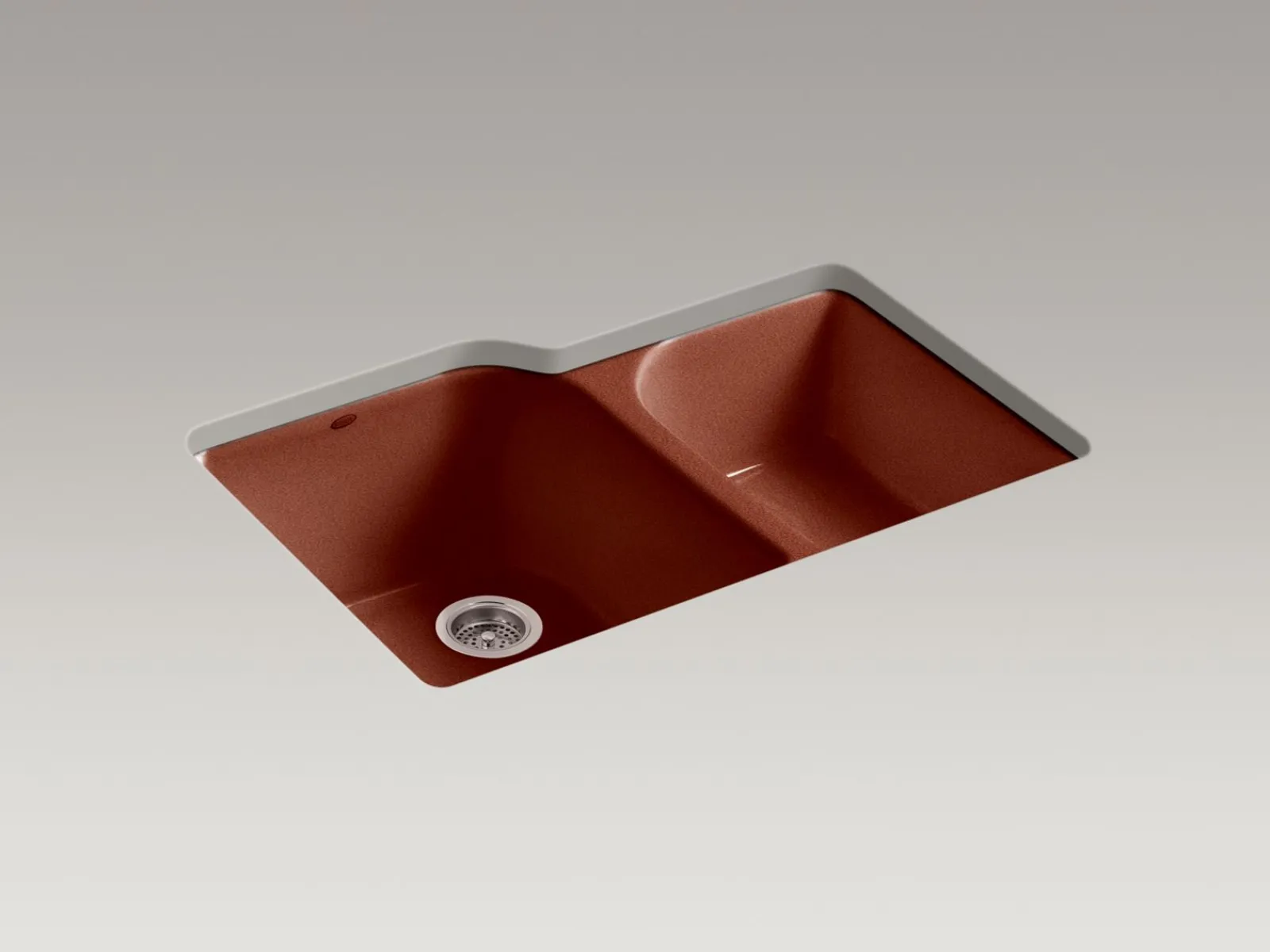 33" undermount double-bowl kitchen sink^Kohler Online