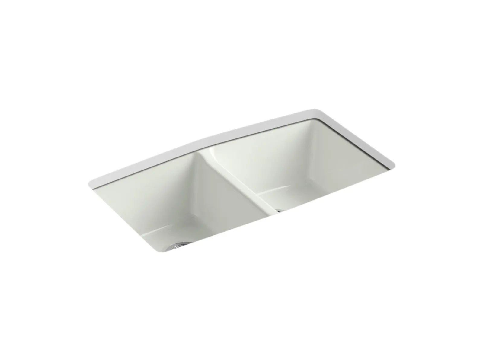 33" undermount double-bowl kitchen sink^Kohler Best
