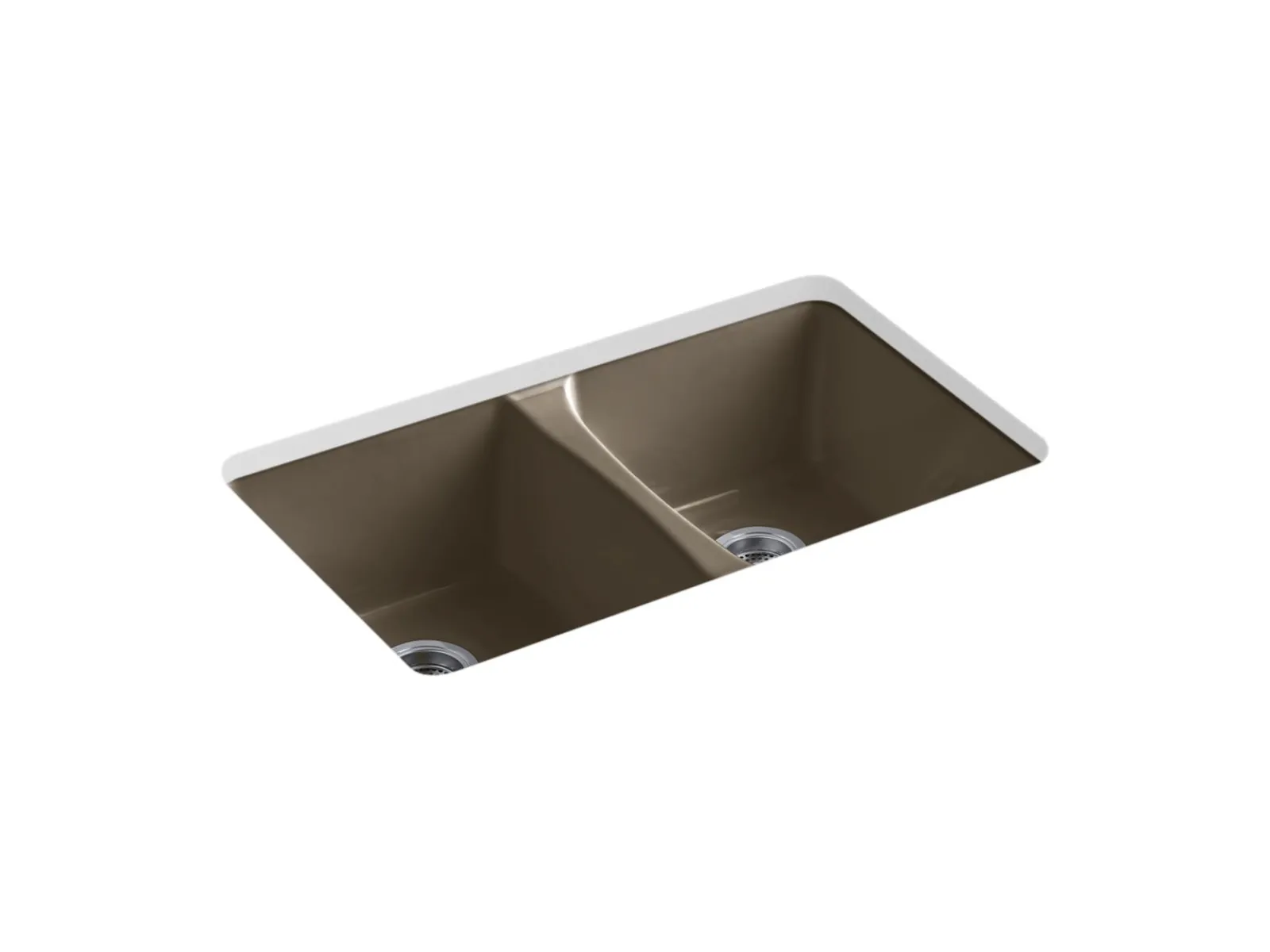 33" undermount double-bowl kitchen sink^Kohler Sale
