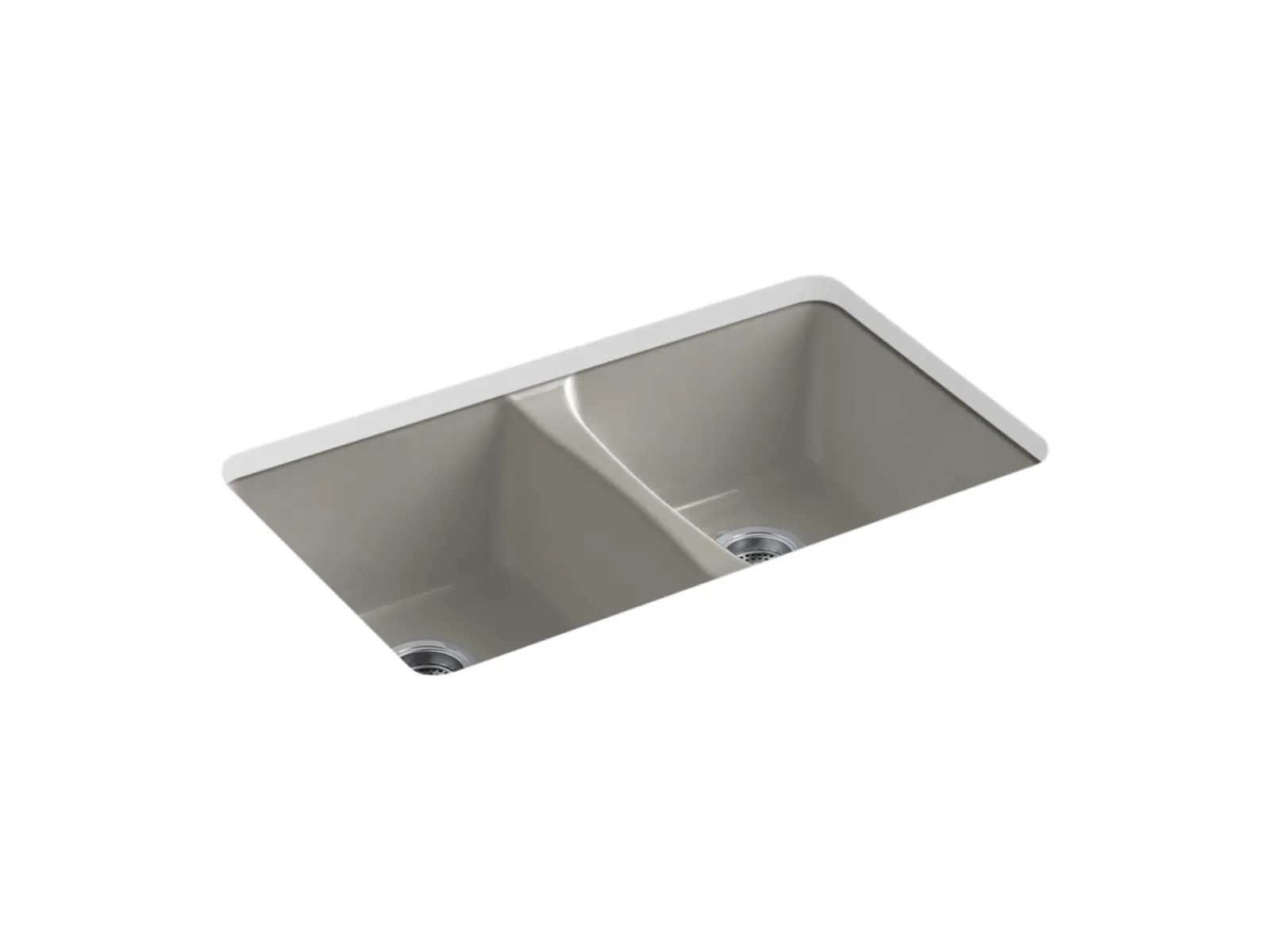 33" undermount double-bowl kitchen sink^Kohler Sale