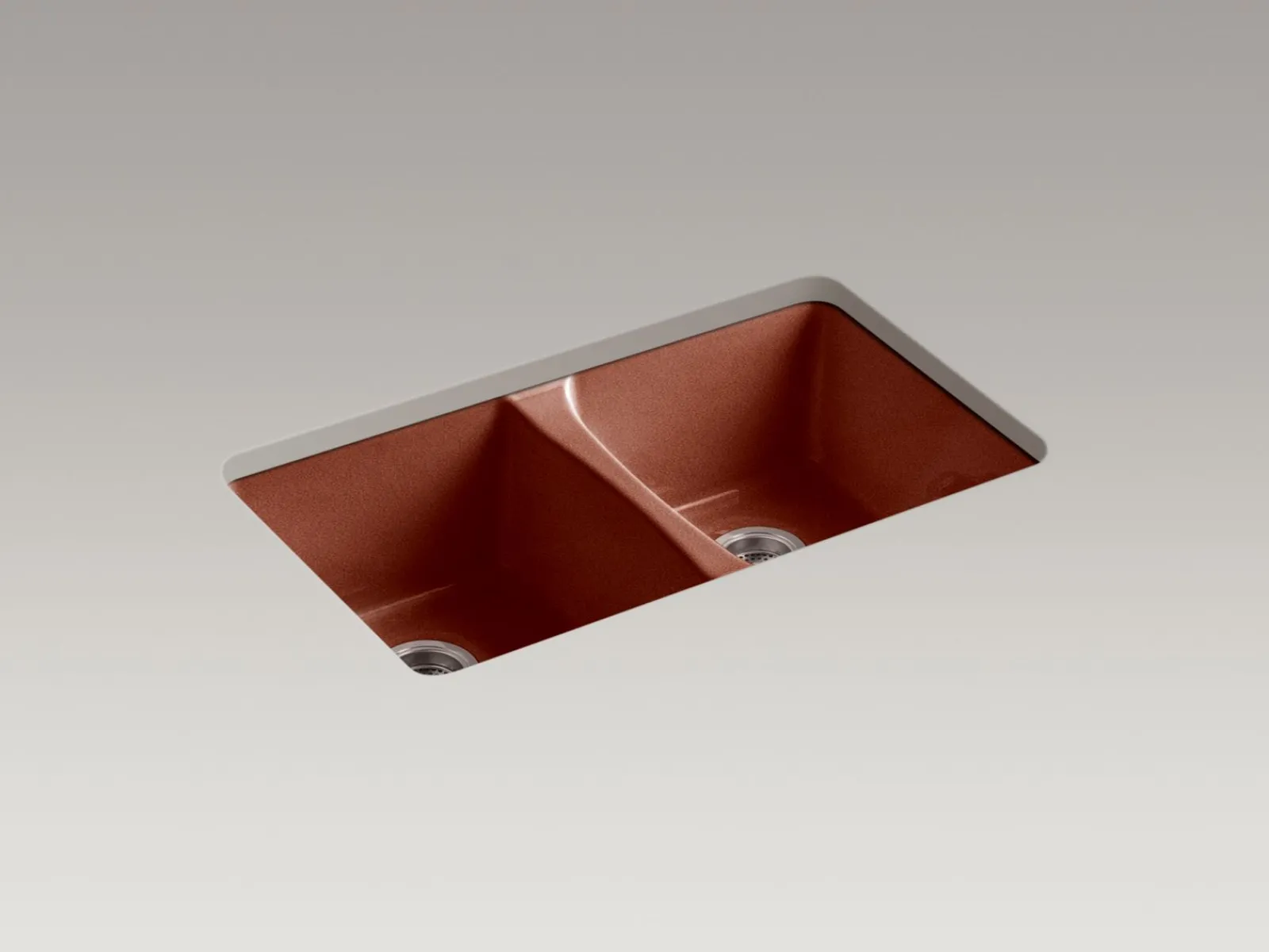 33" undermount double-bowl kitchen sink^Kohler Sale