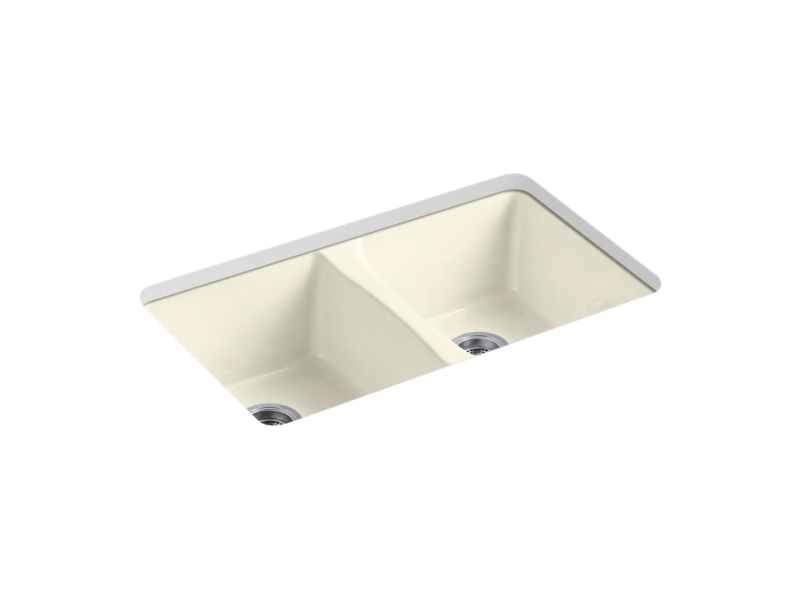 33" undermount double-bowl kitchen sink^Kohler Sale