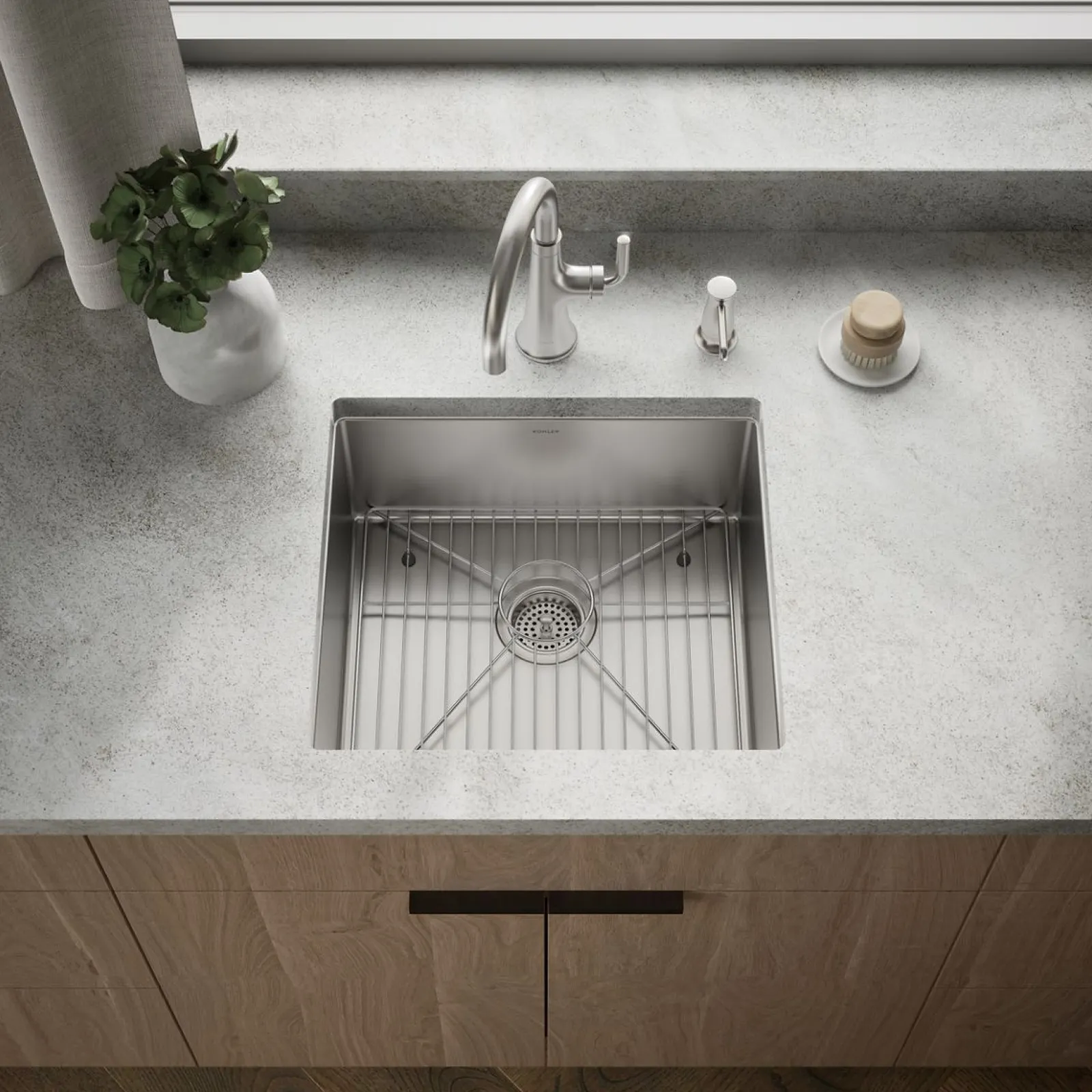20" undermount single-bowl bar sink^Kohler Discount