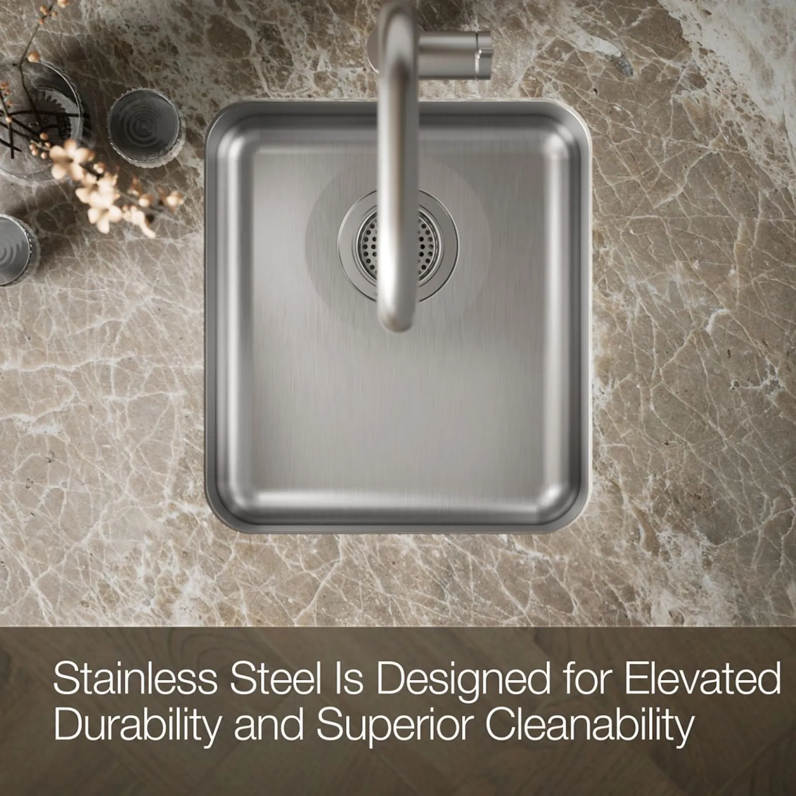 15-3/4" undermount single-bowl bar sink^Kohler New