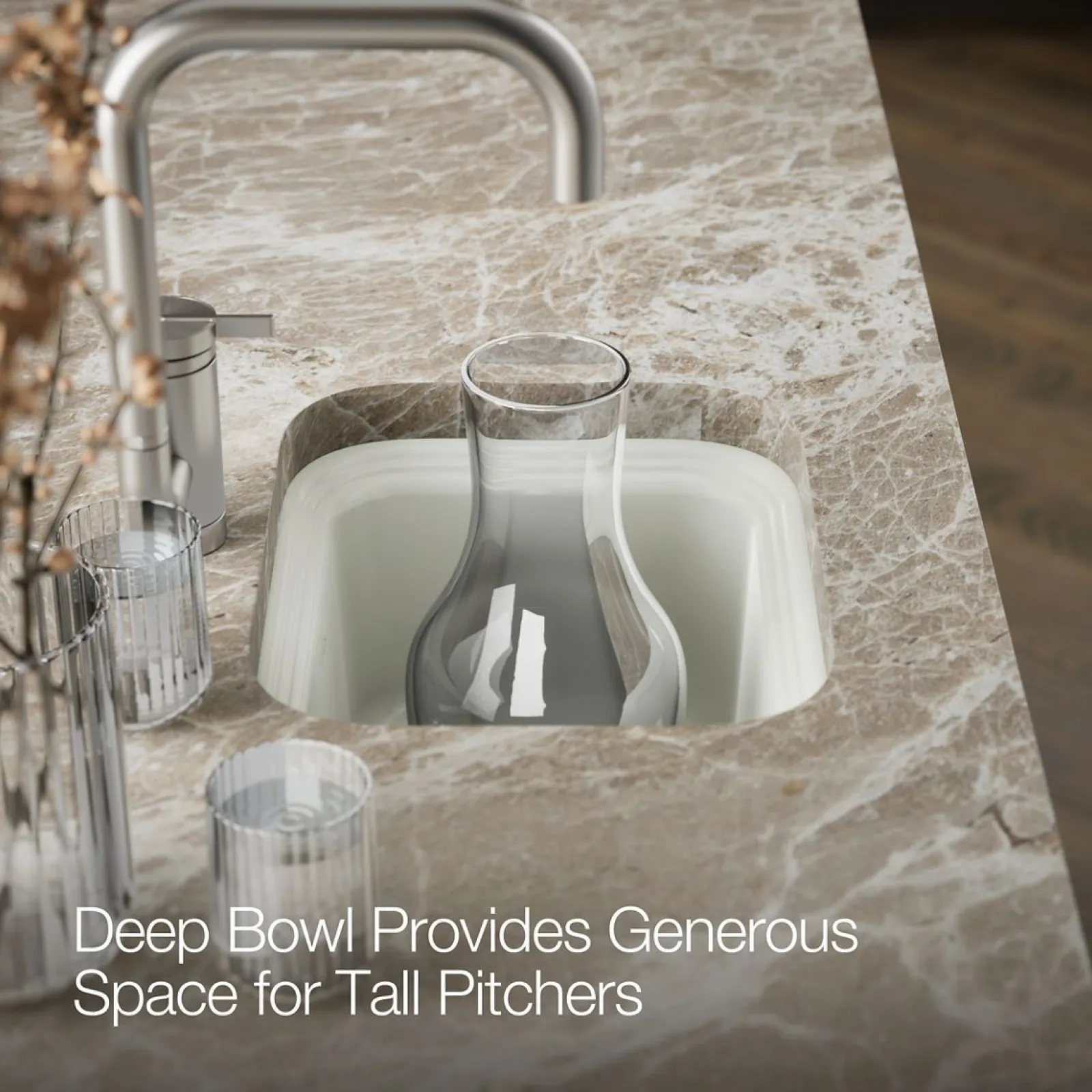 15" undermount single-bowl bar sink^Kohler Best