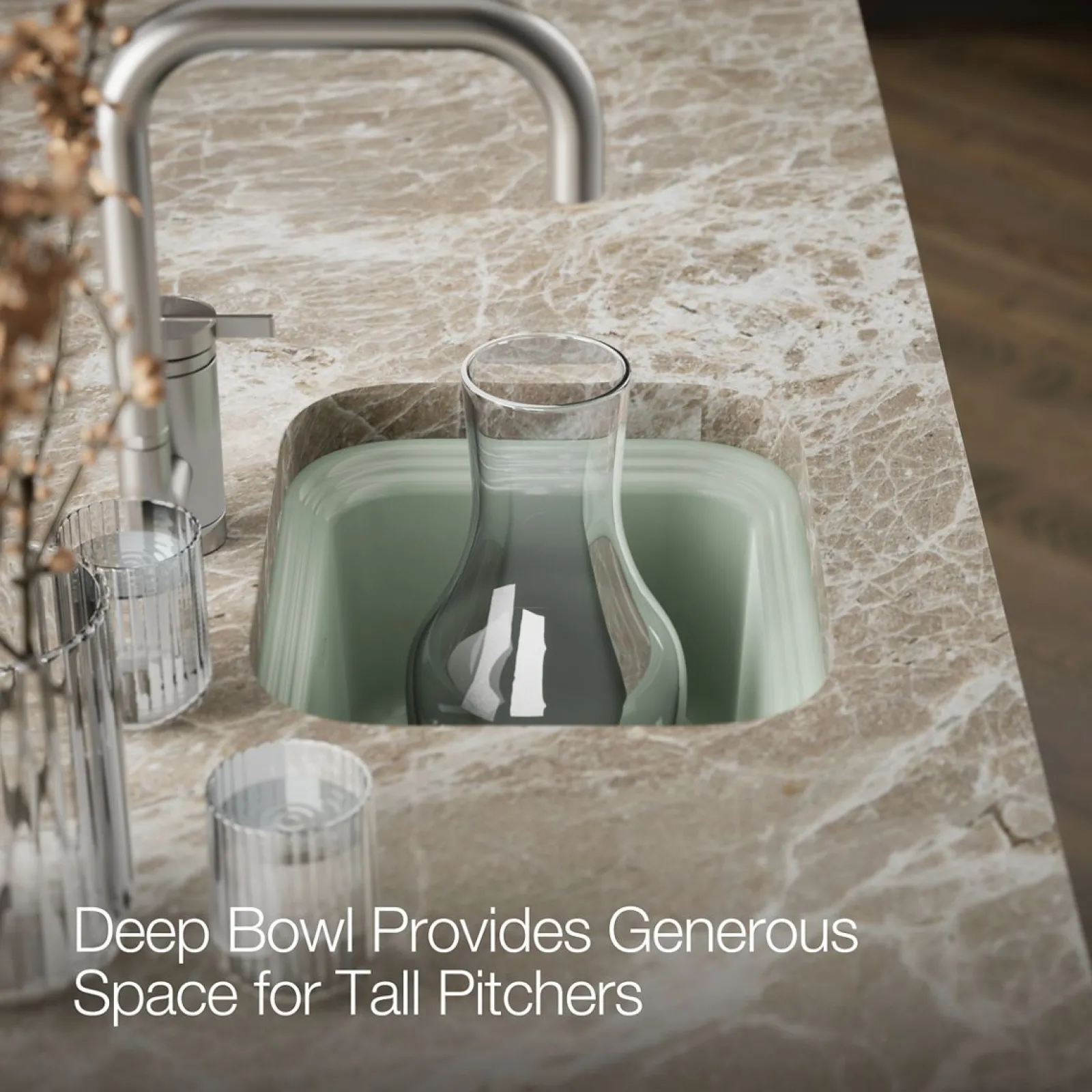 15" undermount single-bowl bar sink^Kohler Best