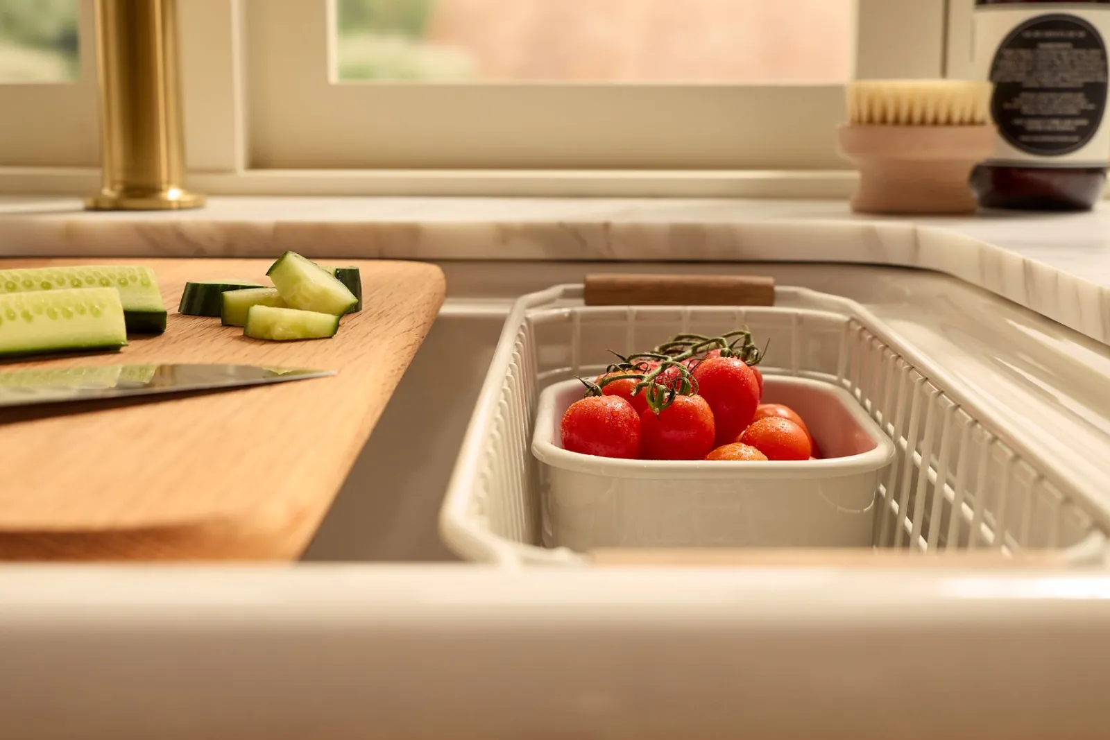 35-1/2" undermount single-bowl farmhouse workstation kitchen sink^Kohler Discount