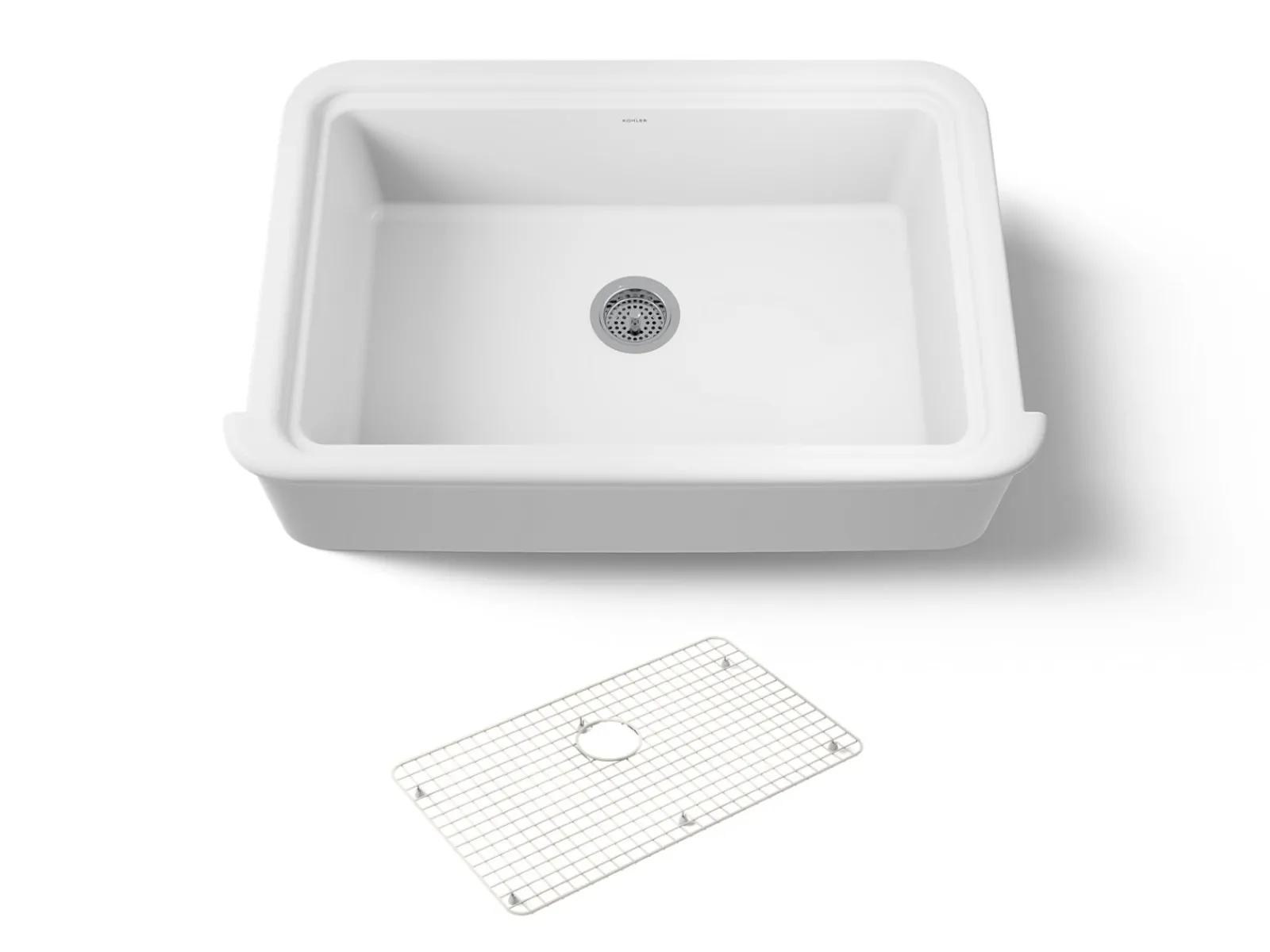 35-1/2" undermount single-bowl farmhouse kitchen sink^Kohler Best