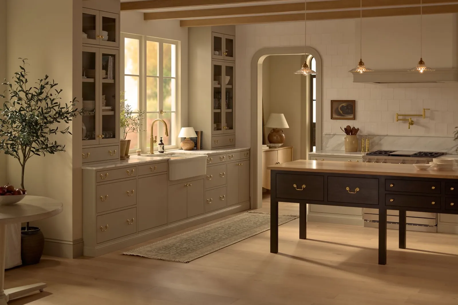 32-1/2" undermount single-bowl farmhouse workstation kitchen sink^Kohler Online