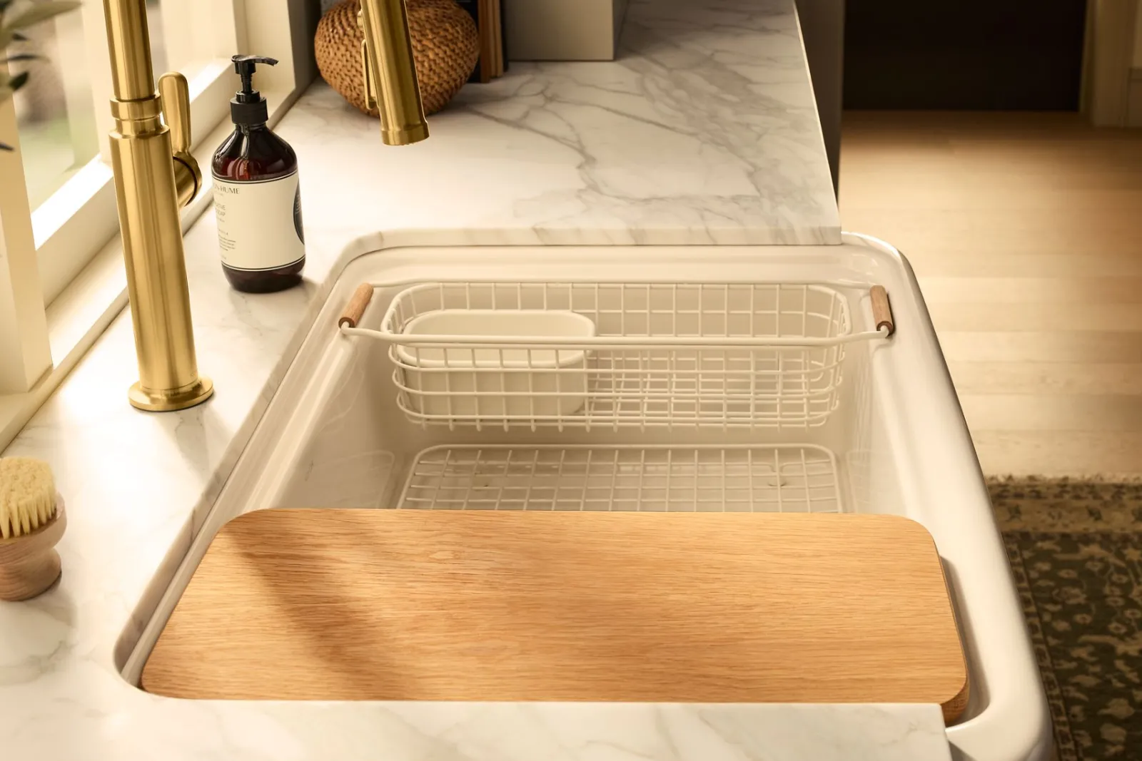 32-1/2" undermount single-bowl farmhouse workstation kitchen sink^Kohler Online