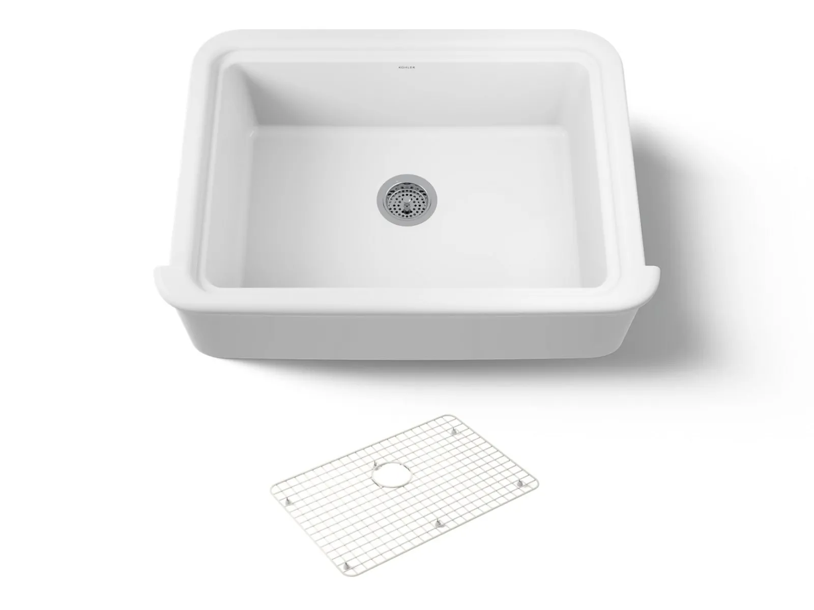 32-1/2" undermount single-bowl farmhouse kitchen sink^Kohler Online