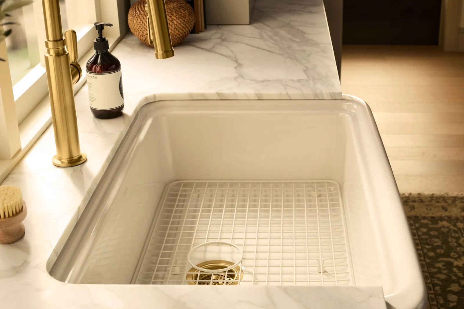 32-1/2" undermount single-bowl farmhouse kitchen sink^Kohler Online