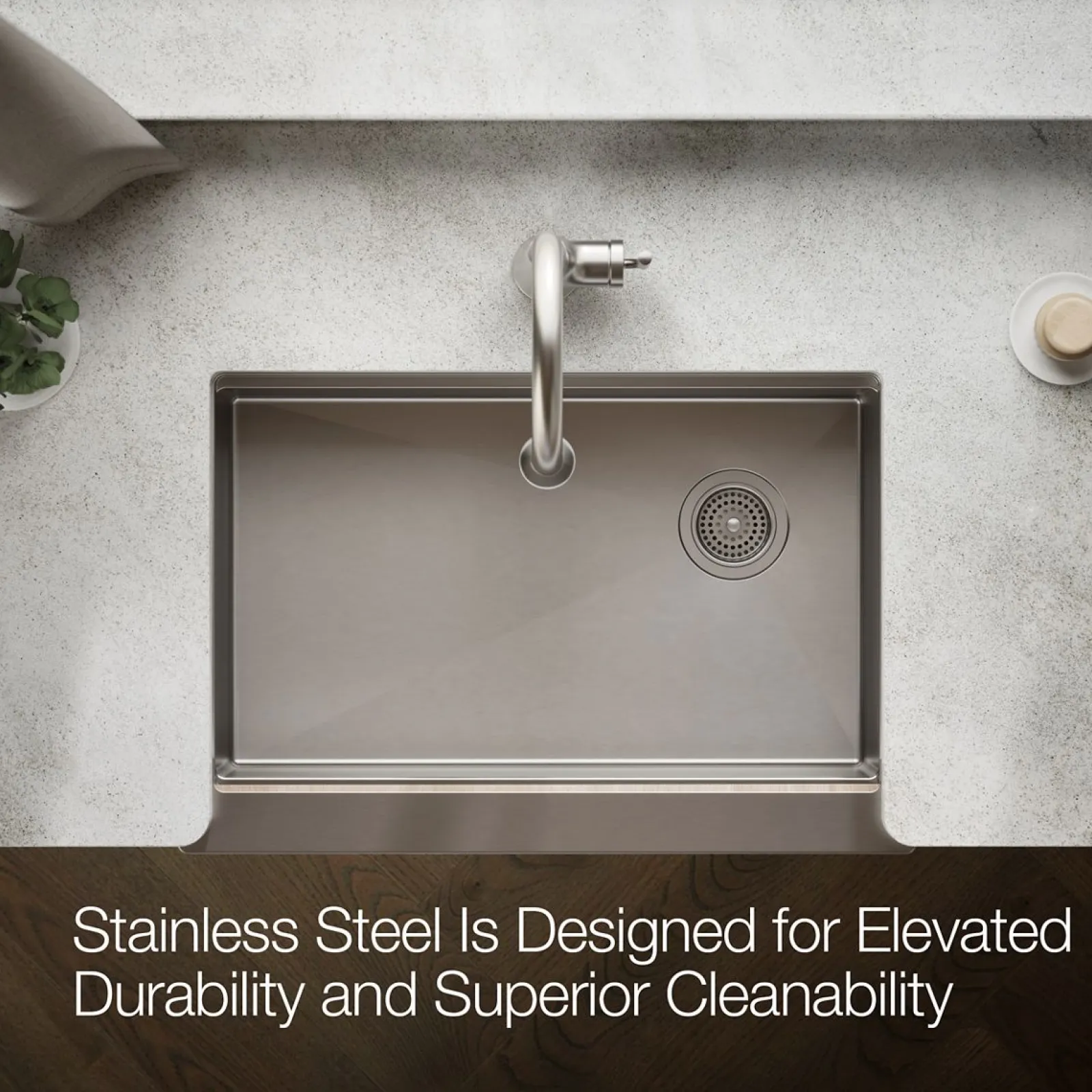 29-1/2" undermount single-bowl farmhouse workstation kitchen sink^Kohler Online