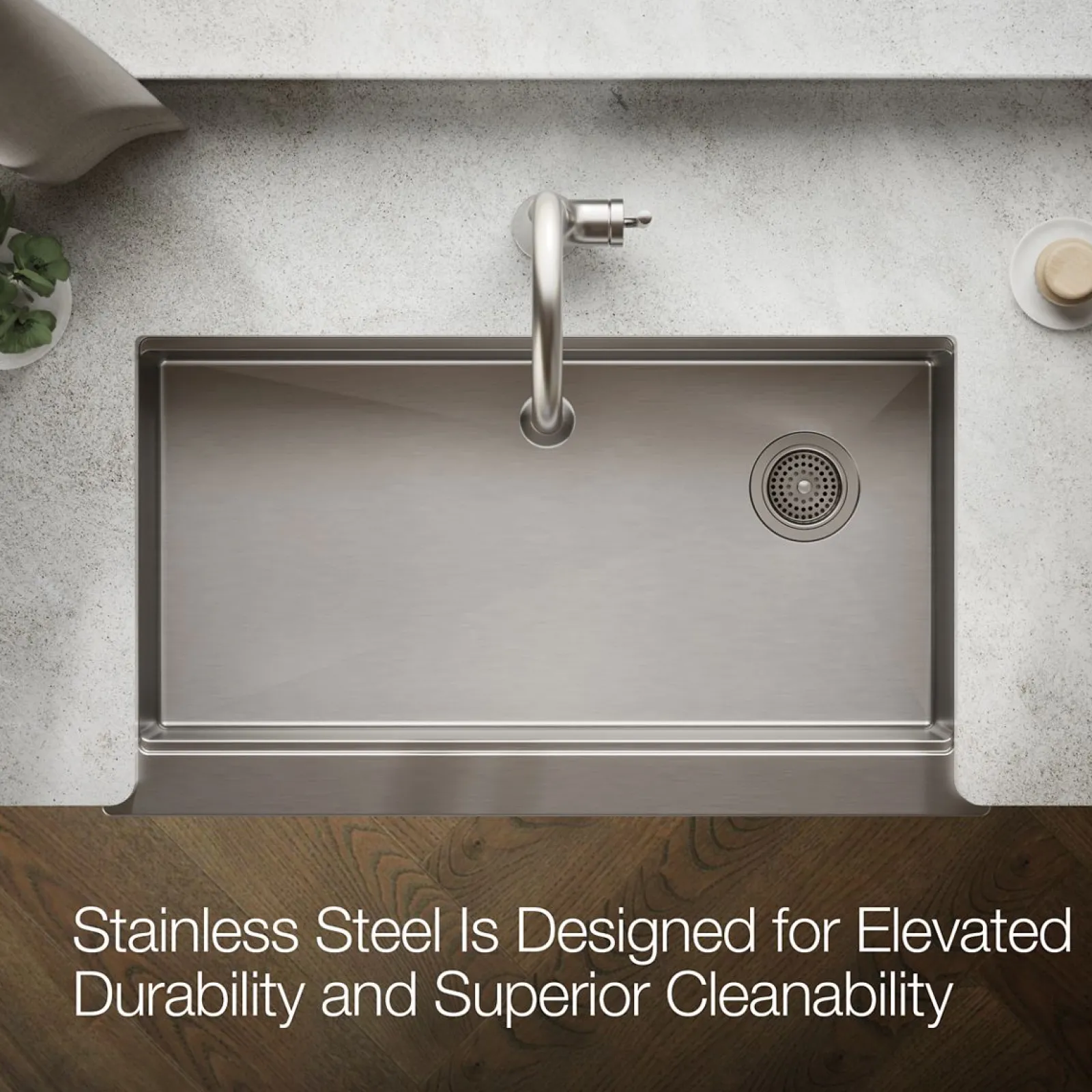 35-1/2" undermount single-bowl farmhouse workstation kitchen sink^Kohler Best