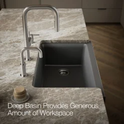 Undermount single-bowl farmhouse kitchen sink^Kohler New