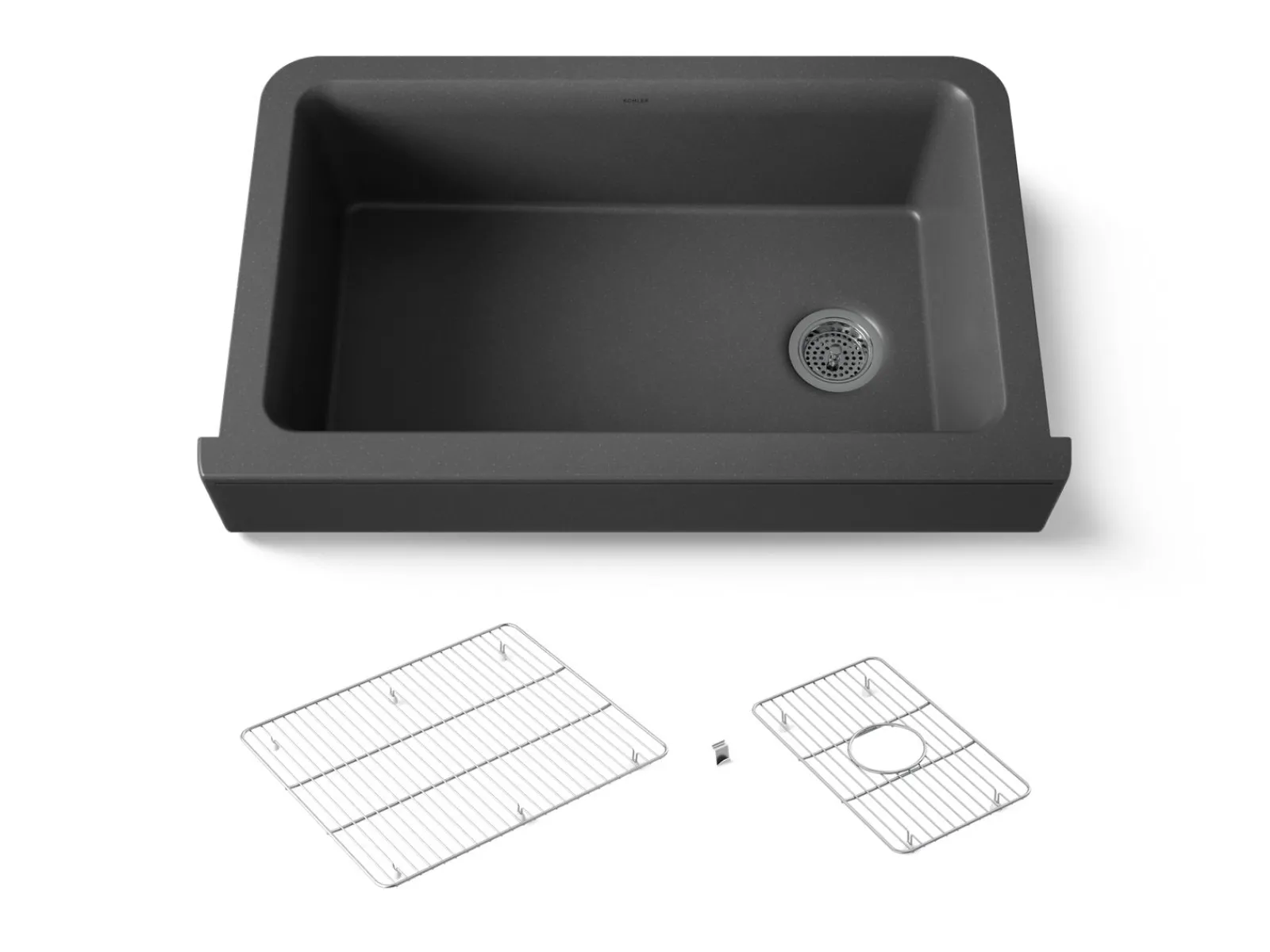 Undermount single-bowl farmhouse kitchen sink^Kohler New