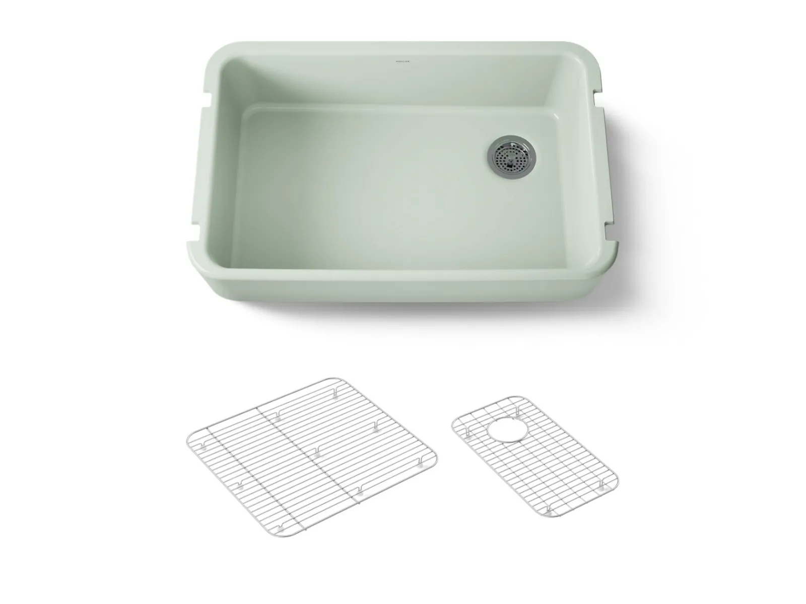 34" undermount single-bowl farmhouse kitchen sink^Kohler Clearance
