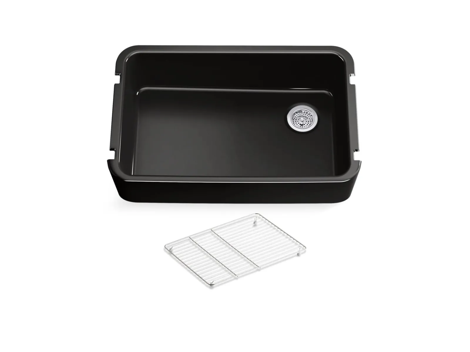 34" undermount single-bowl farmhouse kitchen sink^Kohler Clearance