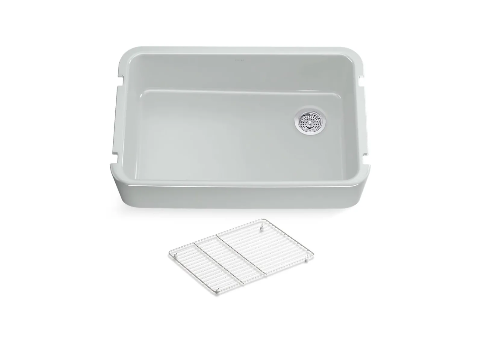 34" undermount single-bowl farmhouse kitchen sink^Kohler Clearance