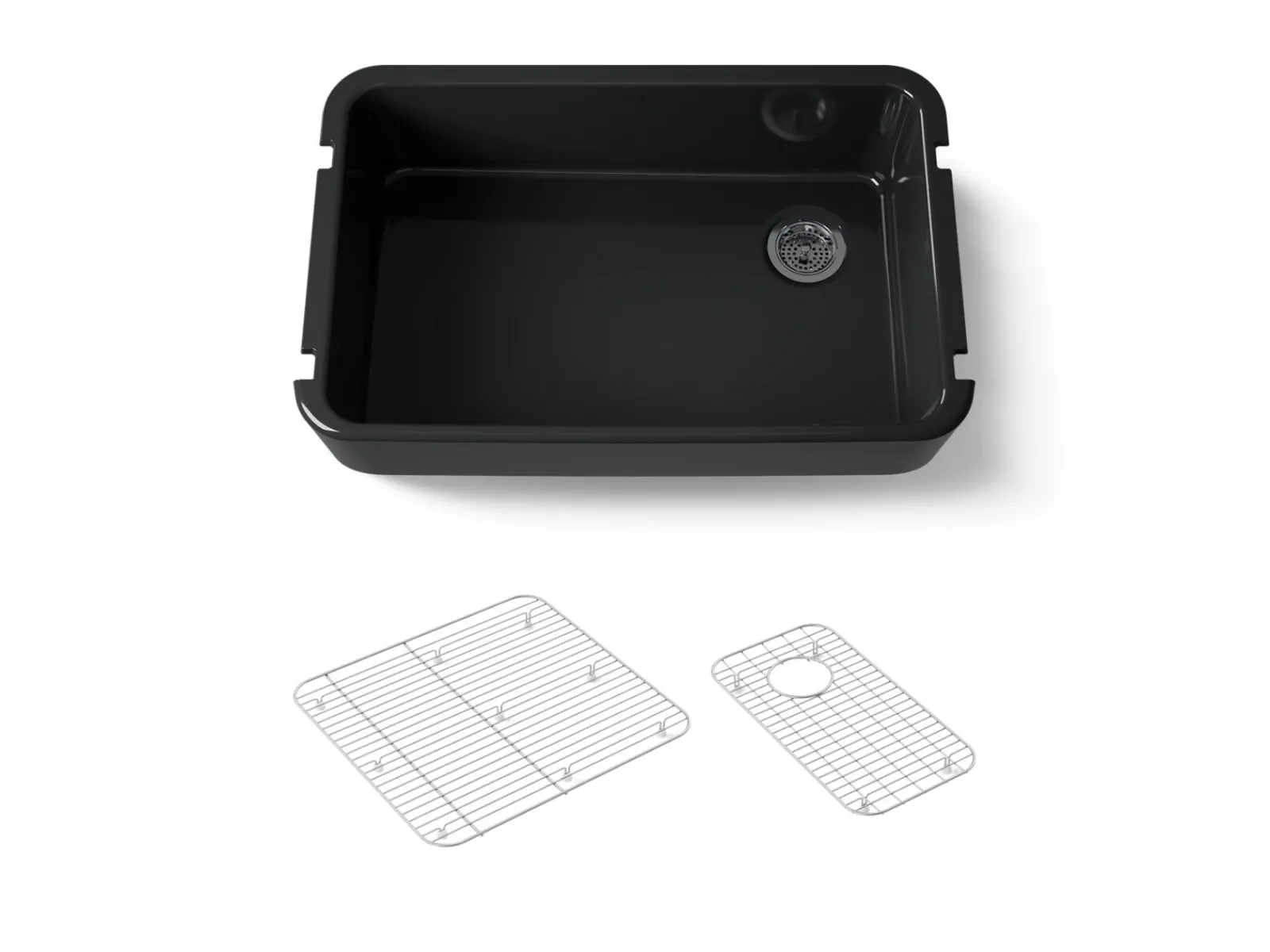34" undermount single-bowl farmhouse kitchen sink^Kohler Clearance